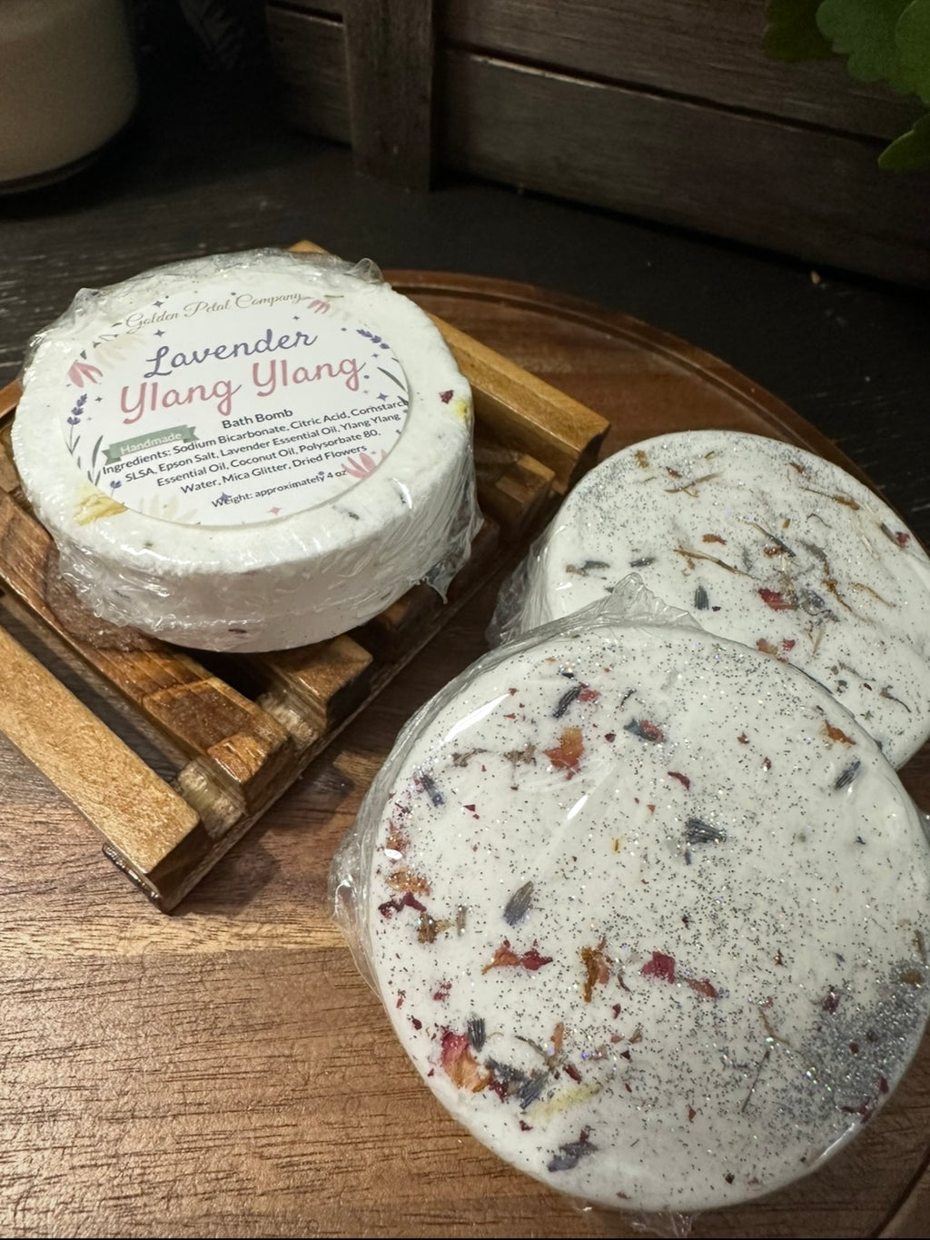 Lavender Ylang Ylang Bath Bomb