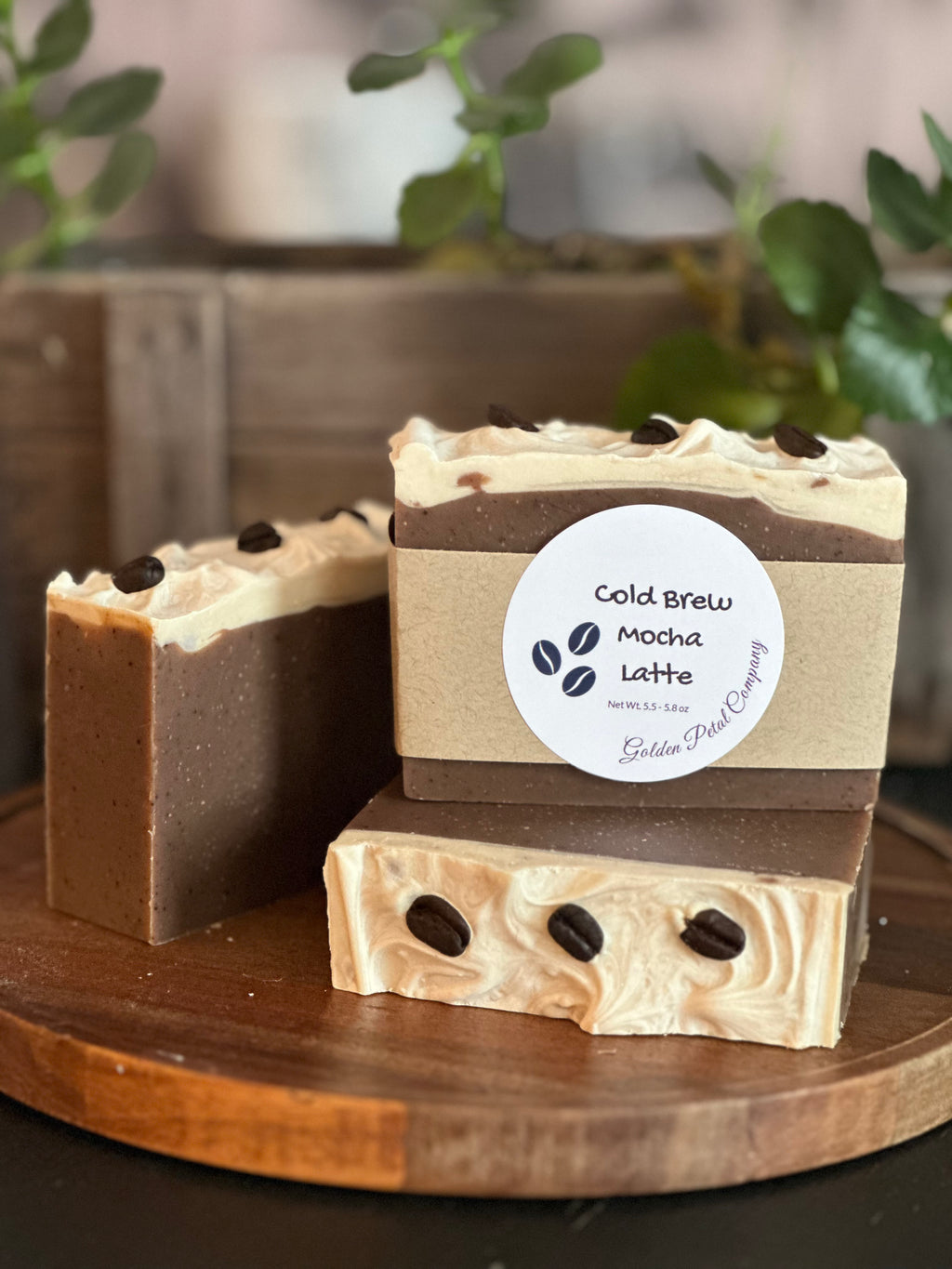 Cold Brew Mocha Latte Handmade Soap Bar