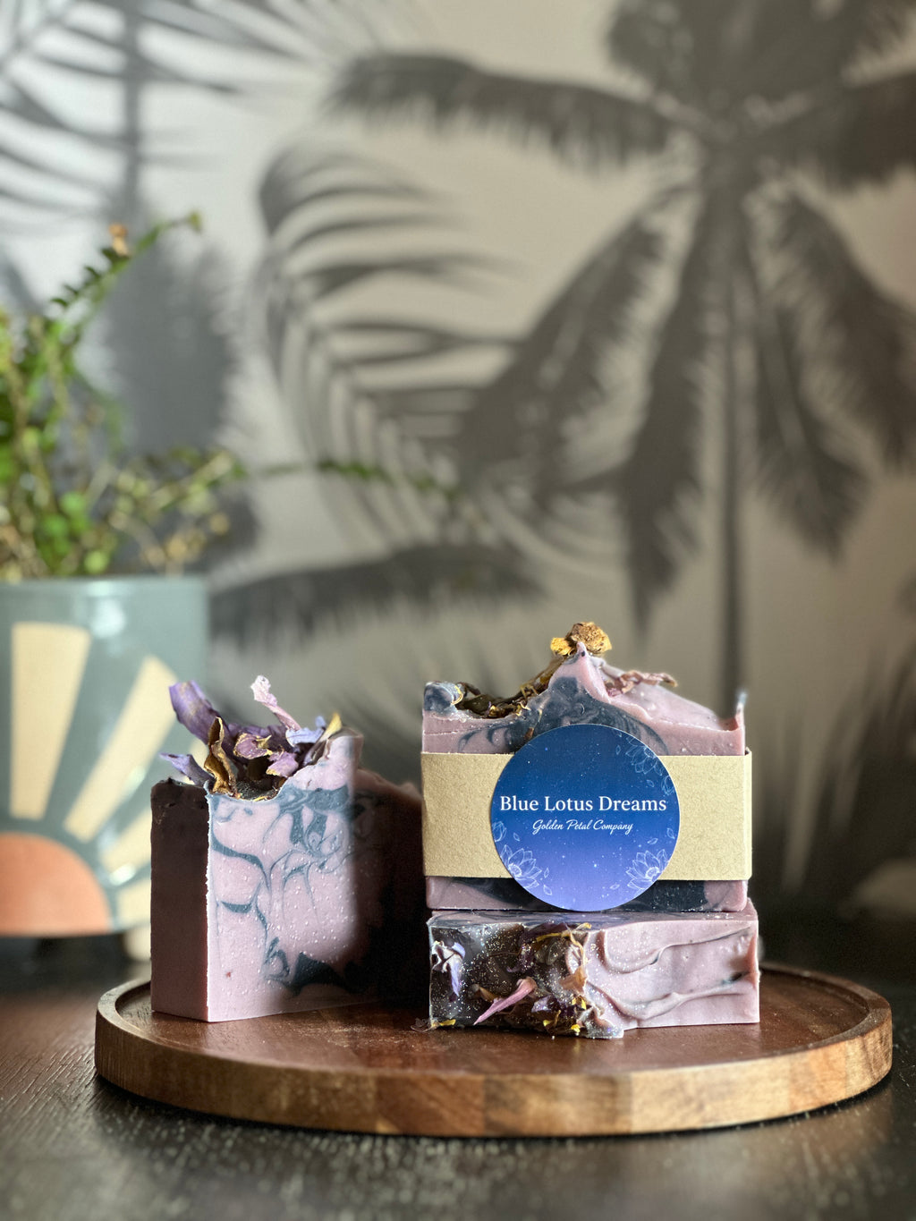 Blue Lotus Dreams Handmade Soap Bar