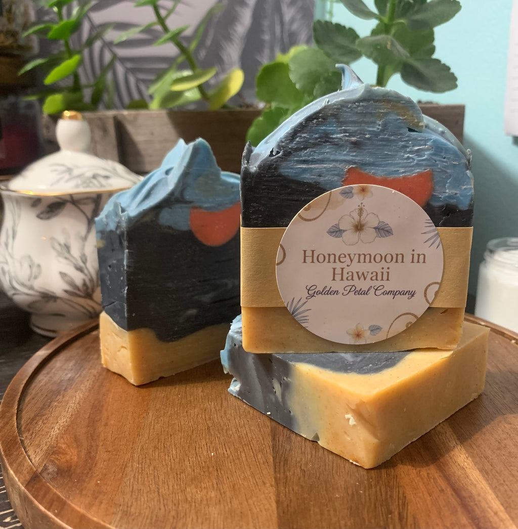 Honeymoon in Hawaii Handmade Soap Bar