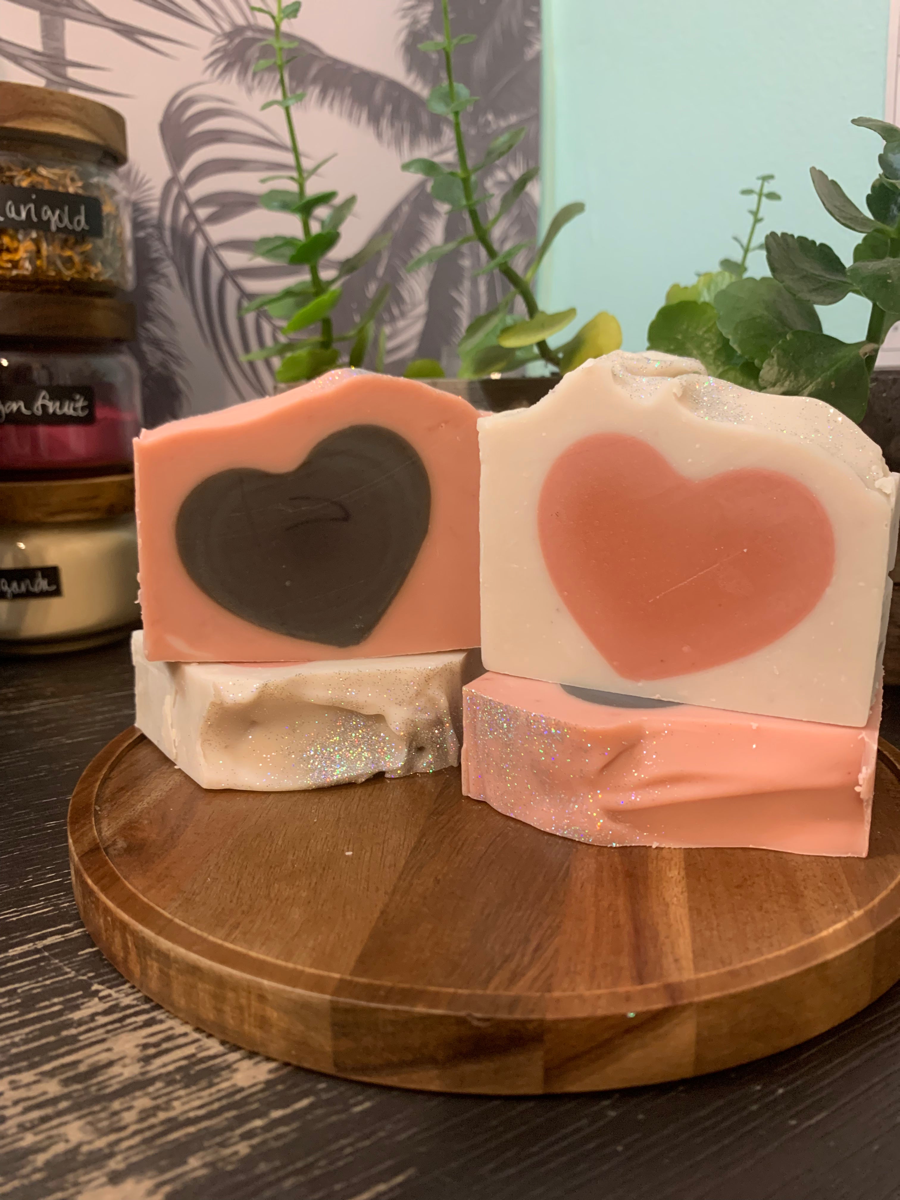 Two Hearts Soap Bundle - Valentine's Day Edition