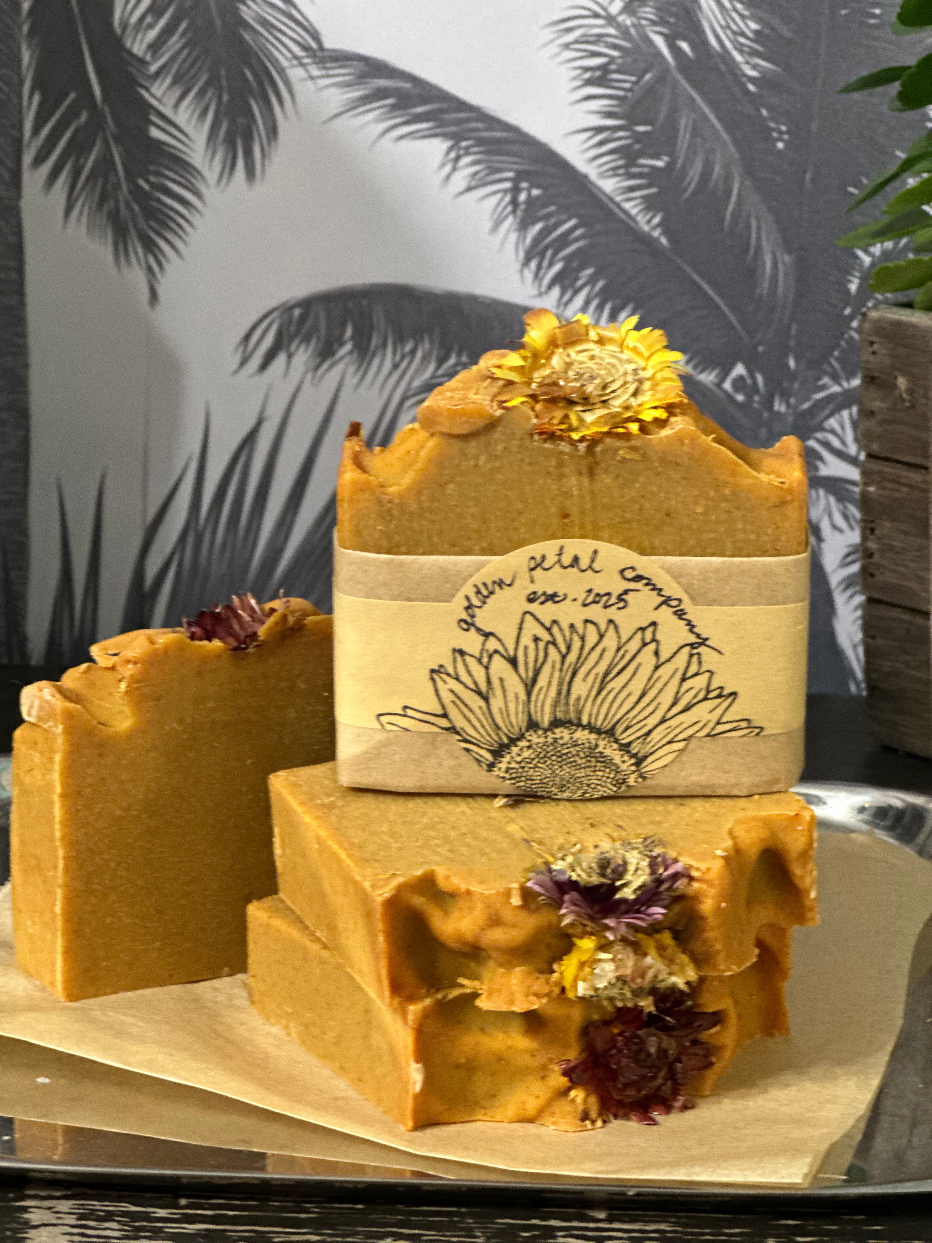 Marigold Facial Soap Bar - 3 Bar Bundle