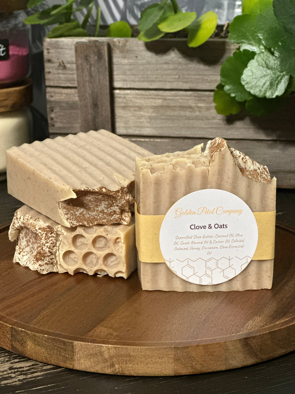 Clove & Oats Handmade Soap Bar
