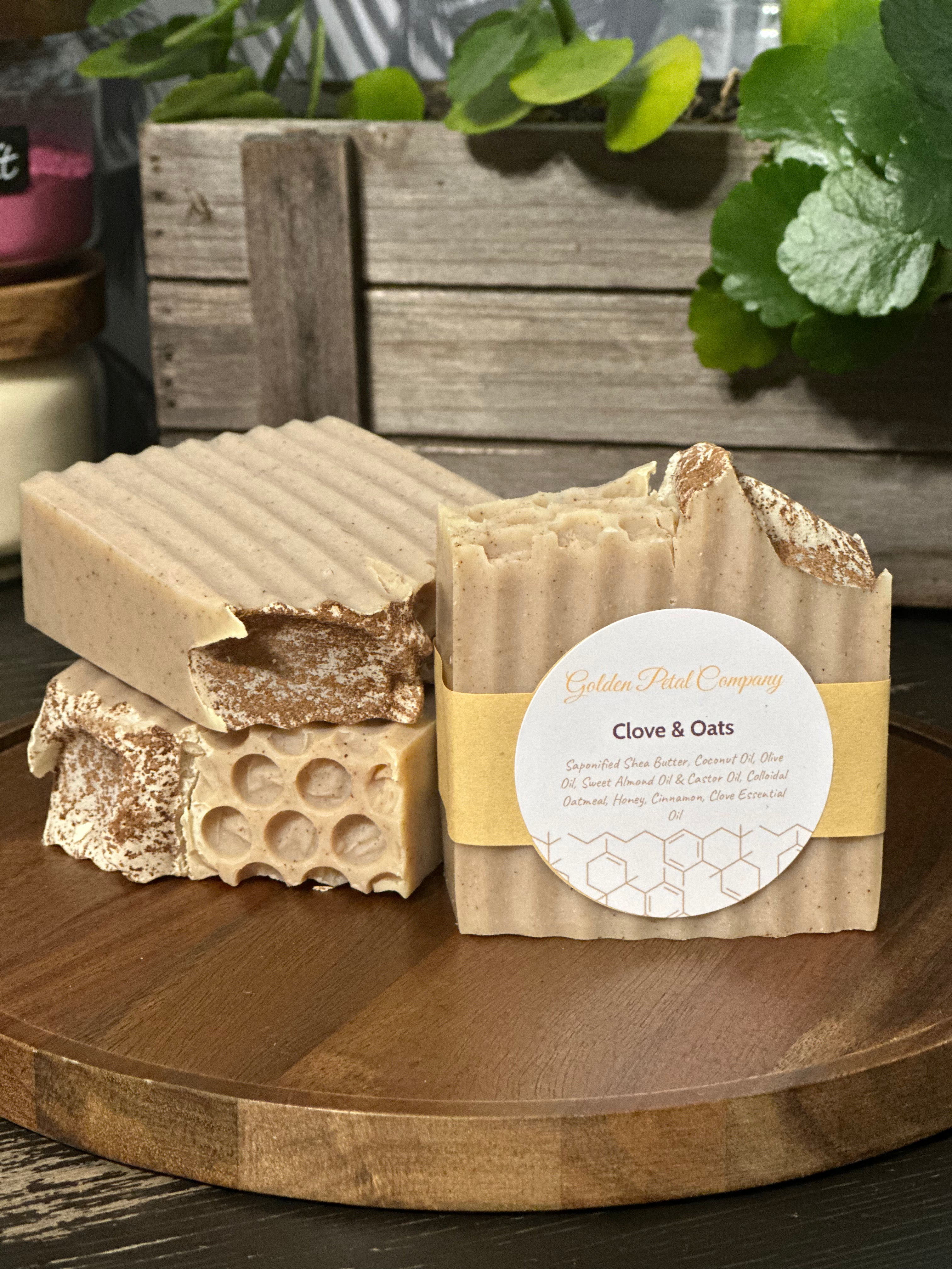 Clove & Oats Handmade Soap Bar