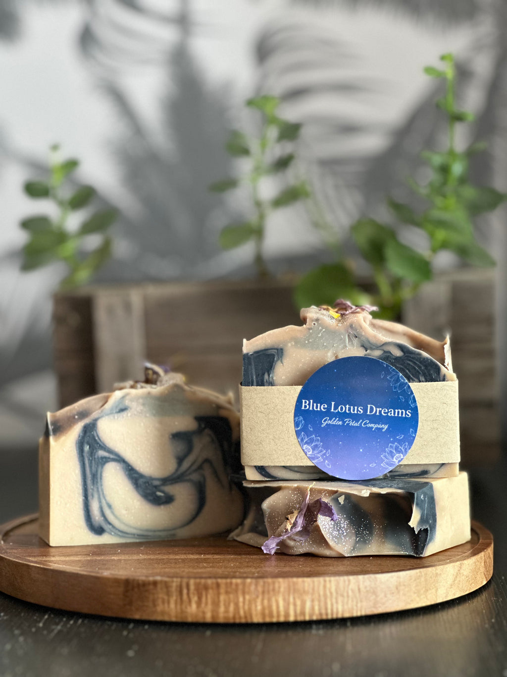 Blue Lotus Dreams Handmade Soap Bar