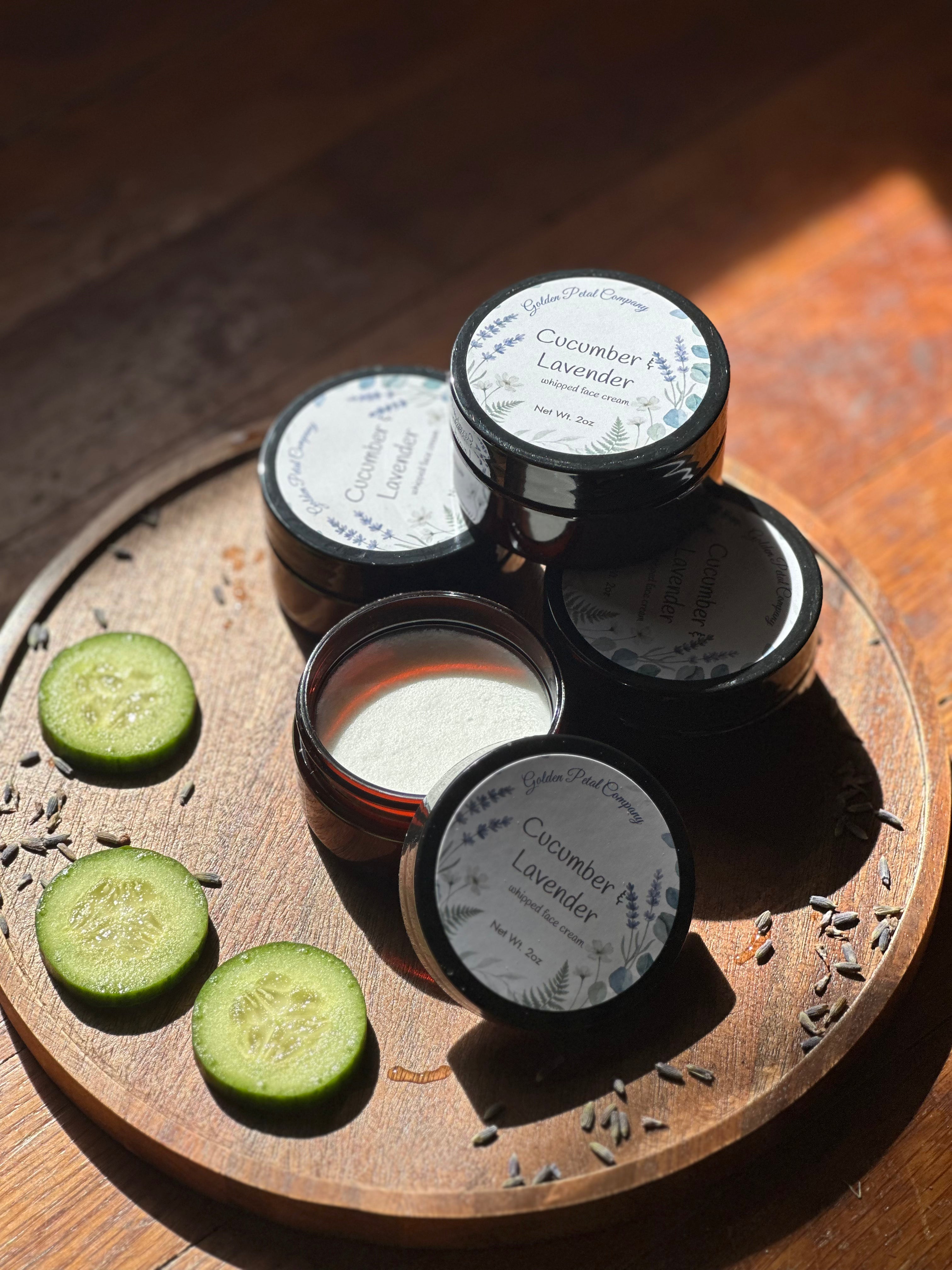 Cucumber & Lavender Whipped Face Cream
