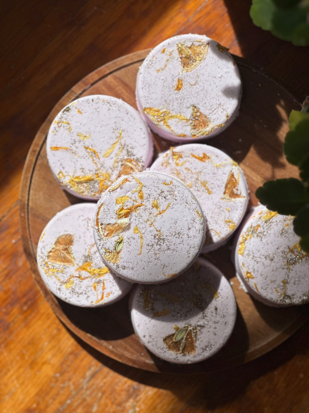 Lemon Lavender Handmade Bath Bomb