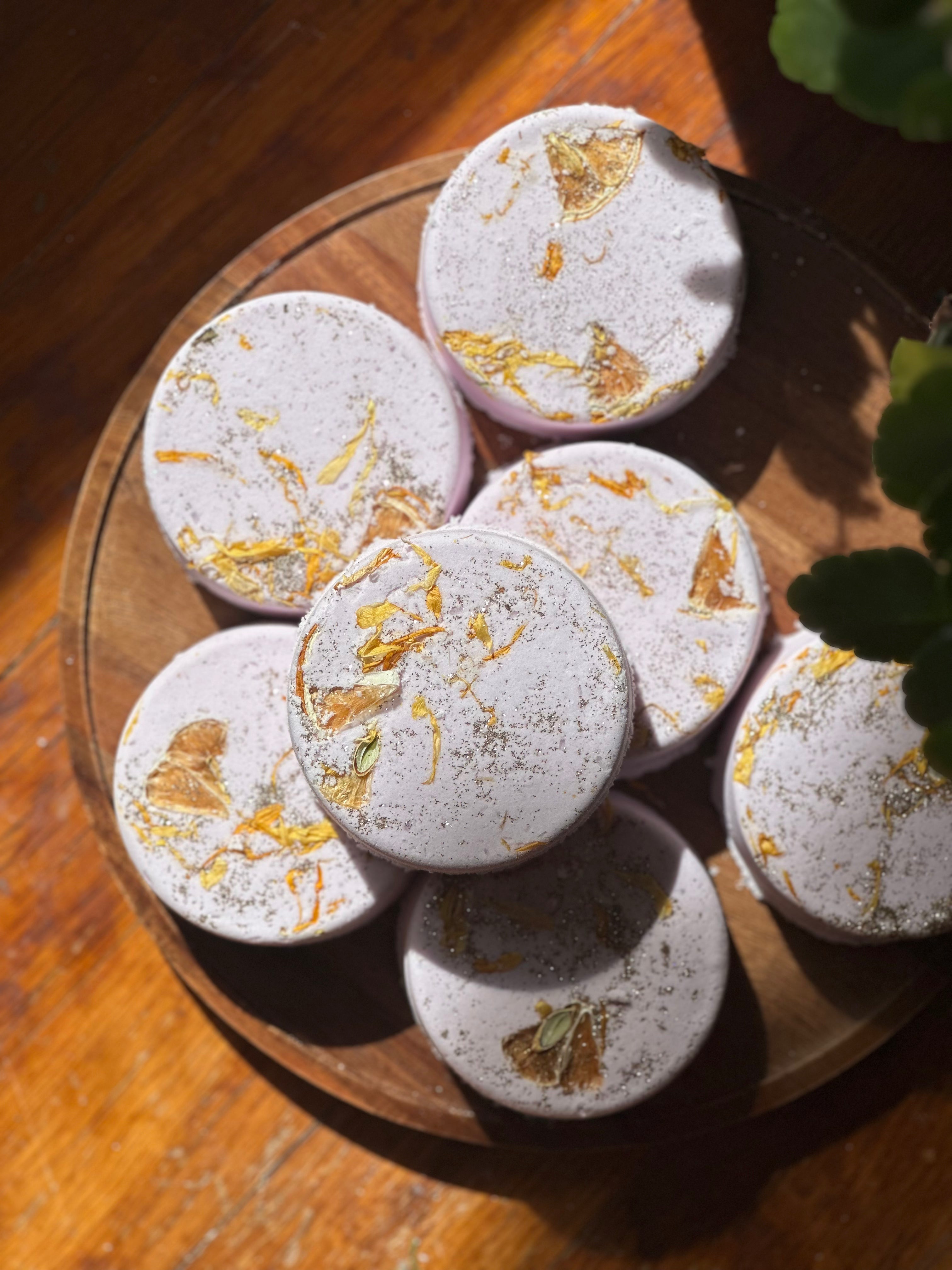 Lemon Lavender Handmade Bath Bomb