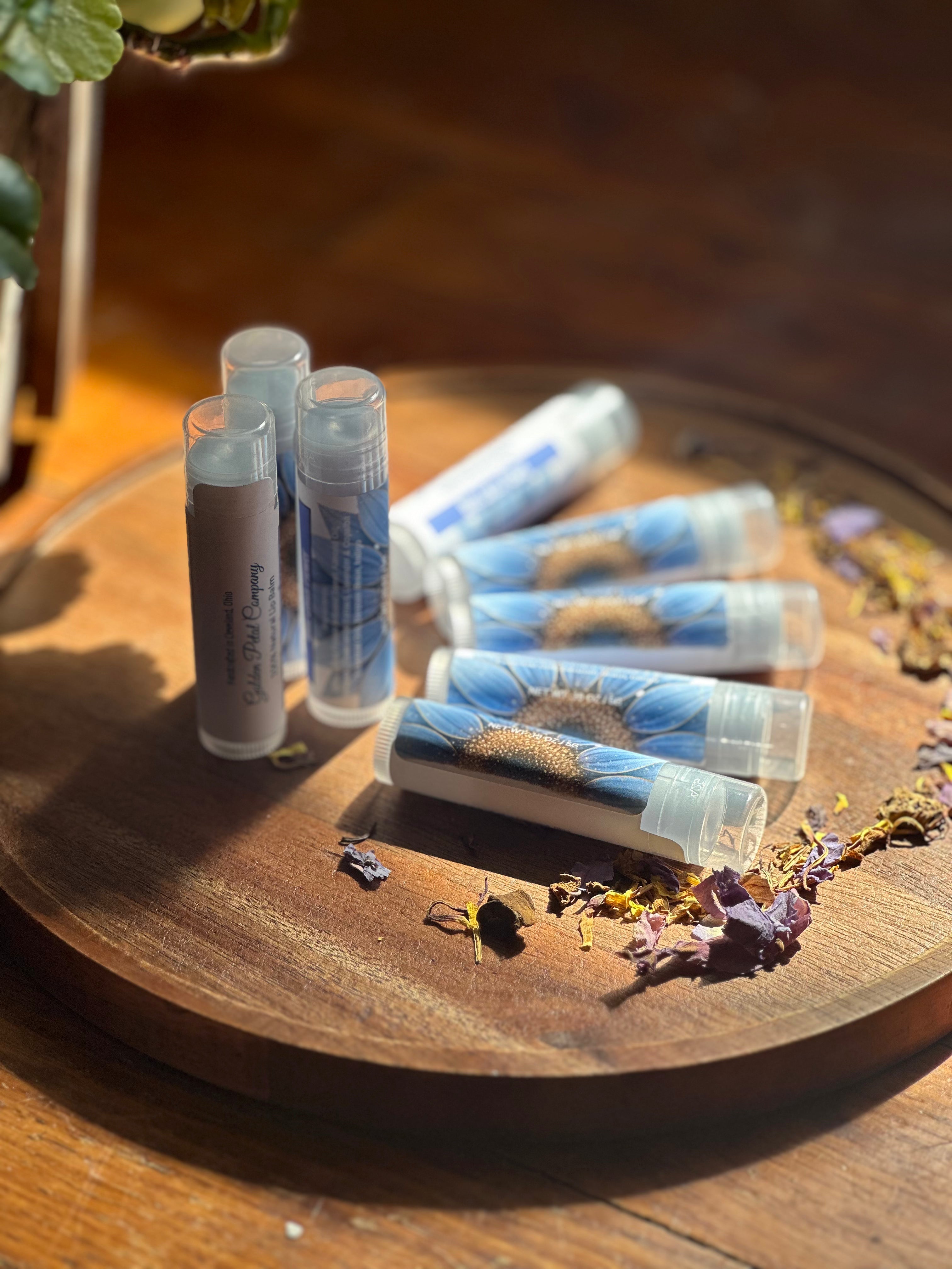 Blue Lotus Flower Lip Balm