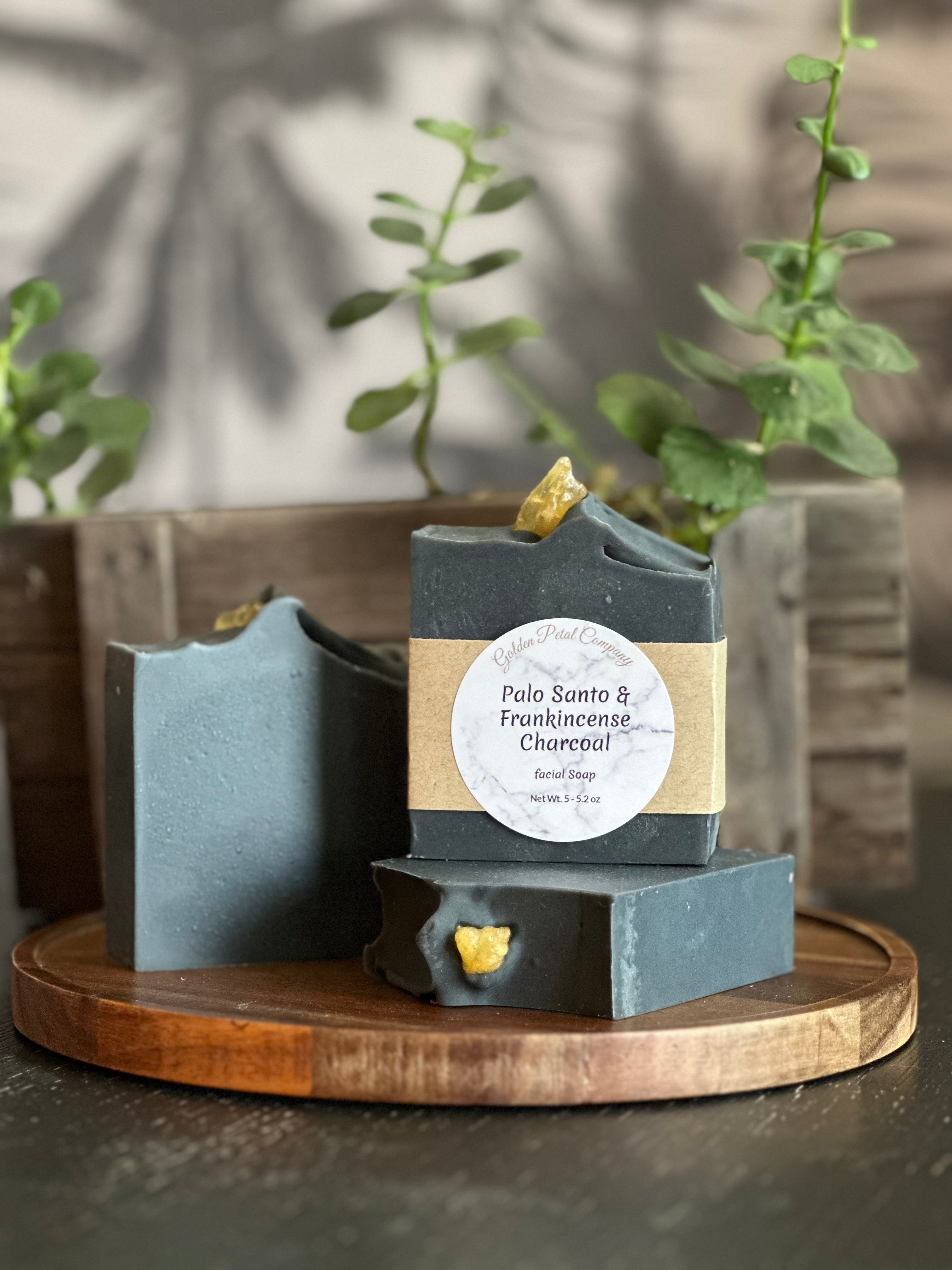 Palo Santo & Frankincense Charcoal Face Soap