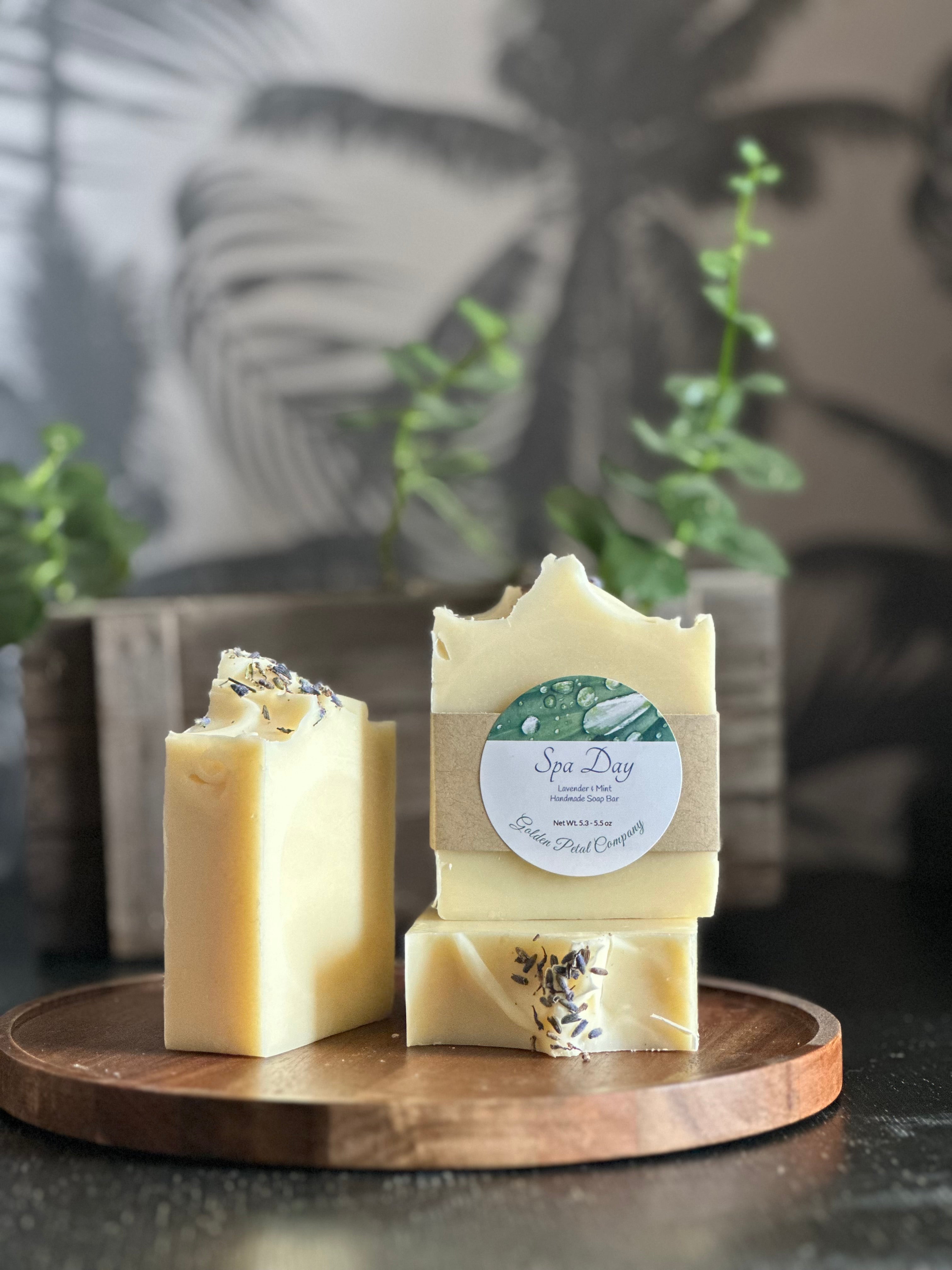 Spa Day  Handmade Soap Bar