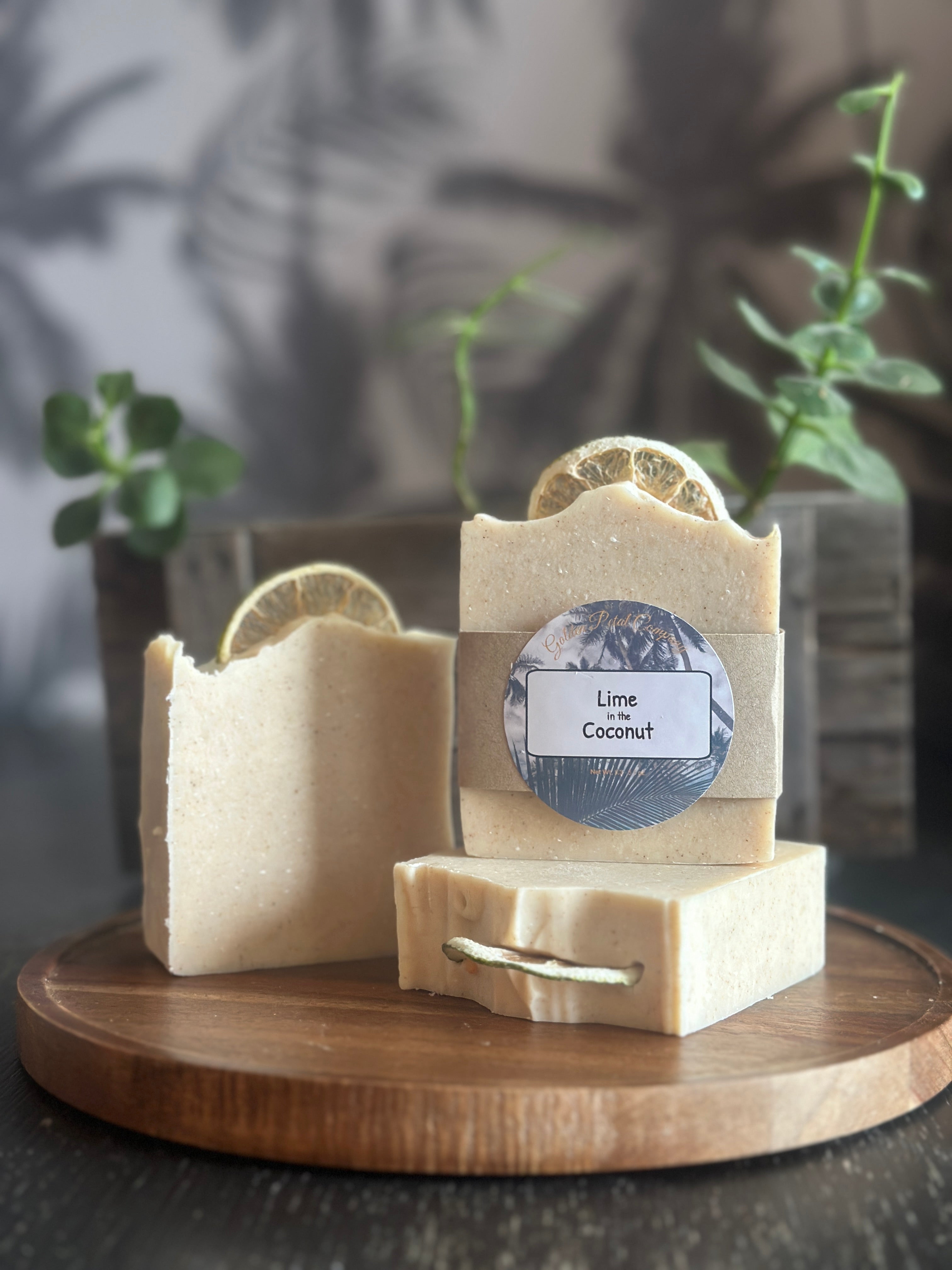 Lime in the Coconut Exfoliating Handcrafted Soap Bar