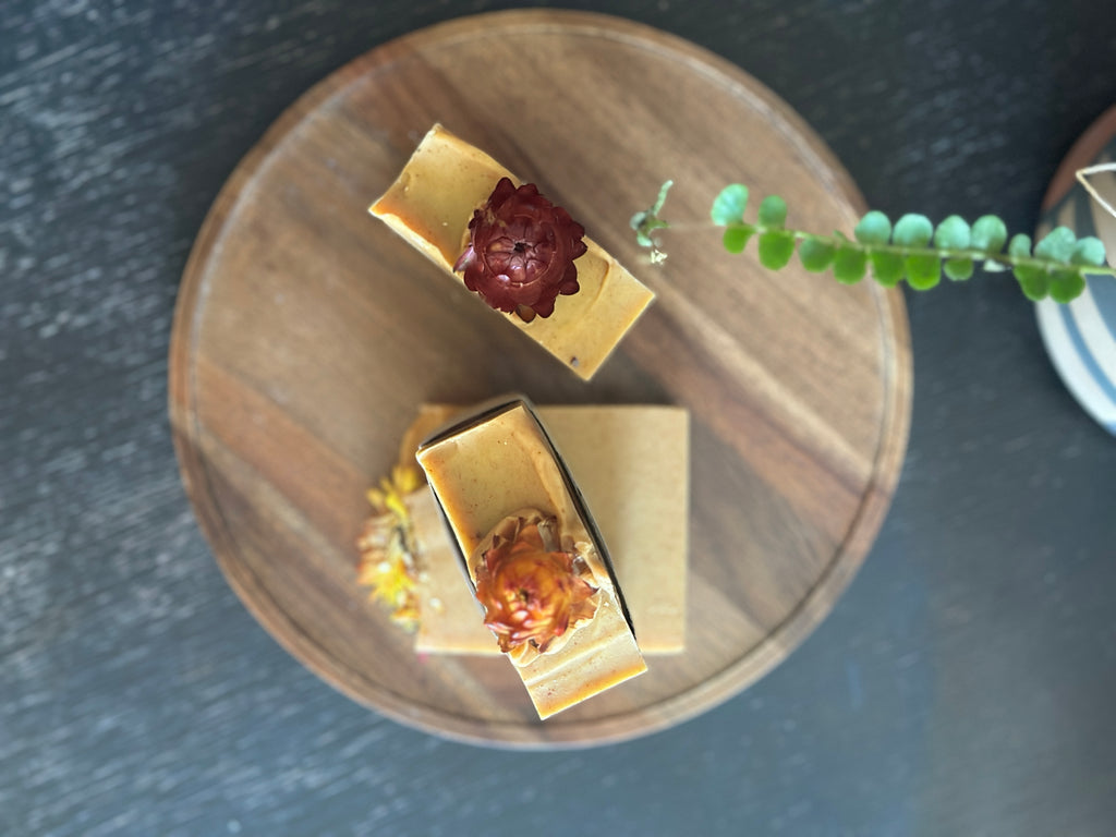 Turmeric + Carrot Glow Handmade Soap Bar - Unscented