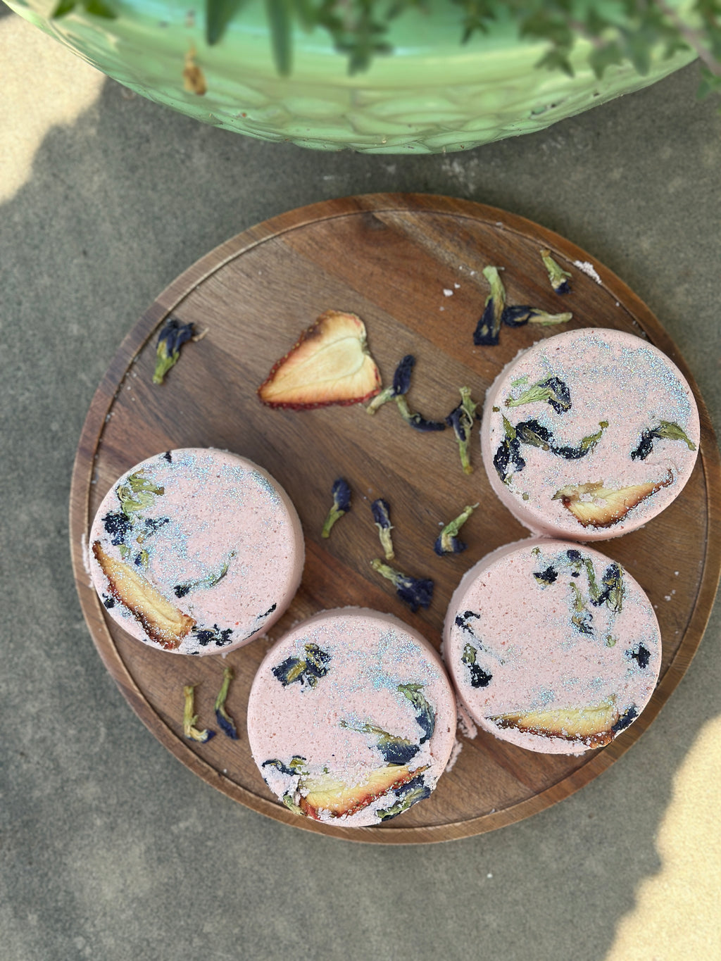 Strawberry Moon Handmade Botanical Bath Fizz