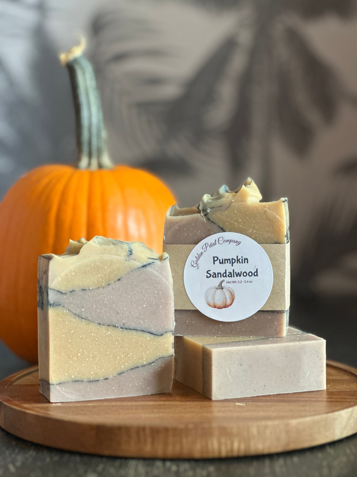Pumpkin Sandalwood Soap Bar