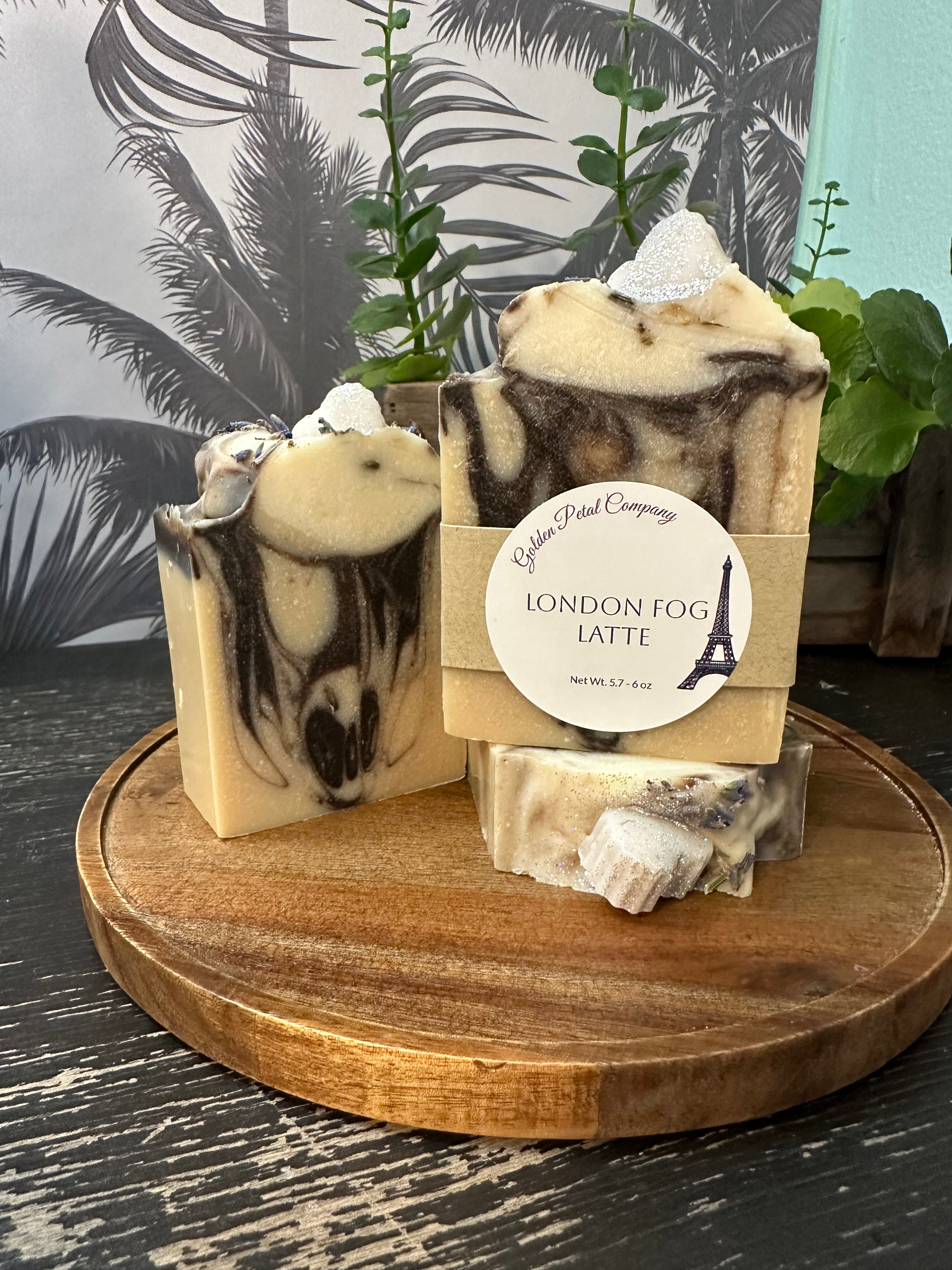 London Fog Latte Handmade Soap Bar