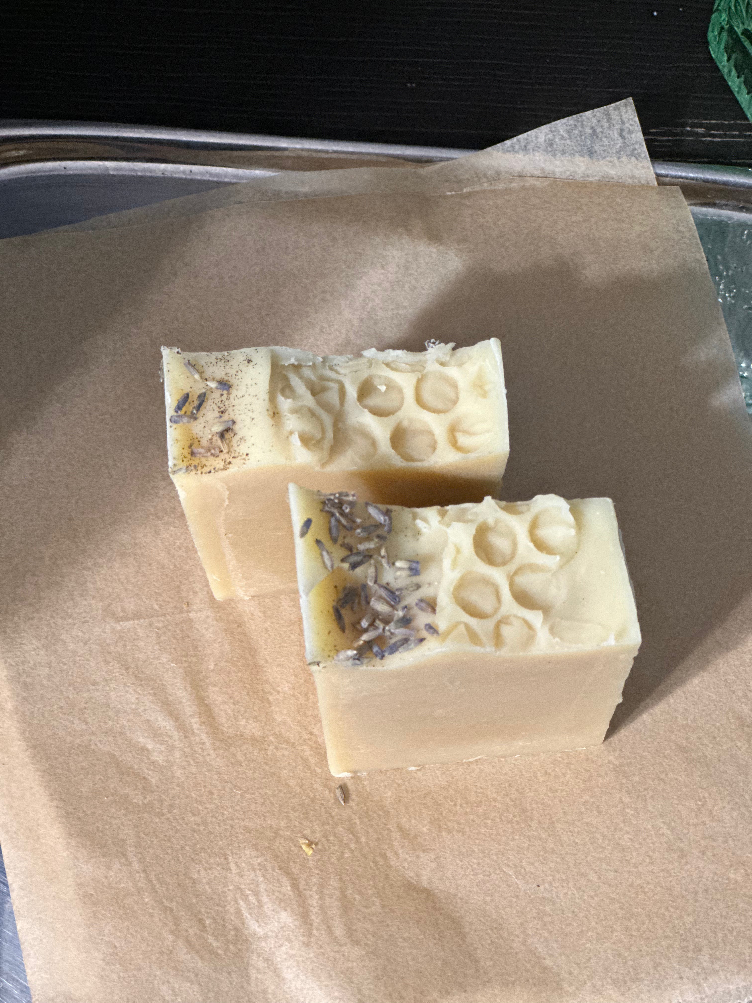 Milk and Honey Handmade Soap Bar - 3 Bar Bundle