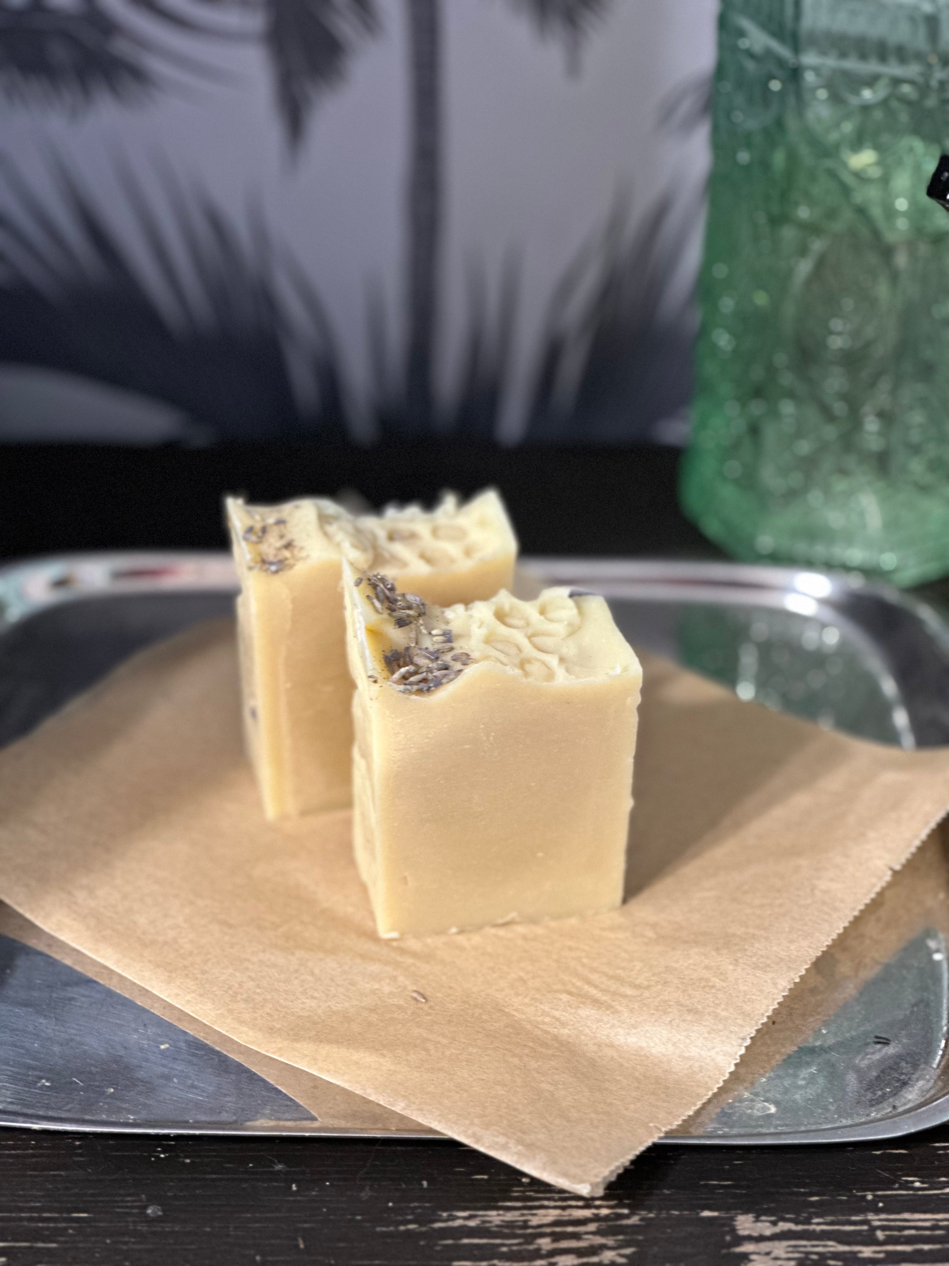 Milk and Honey Handmade Soap Bar - 3 Bar Bundle