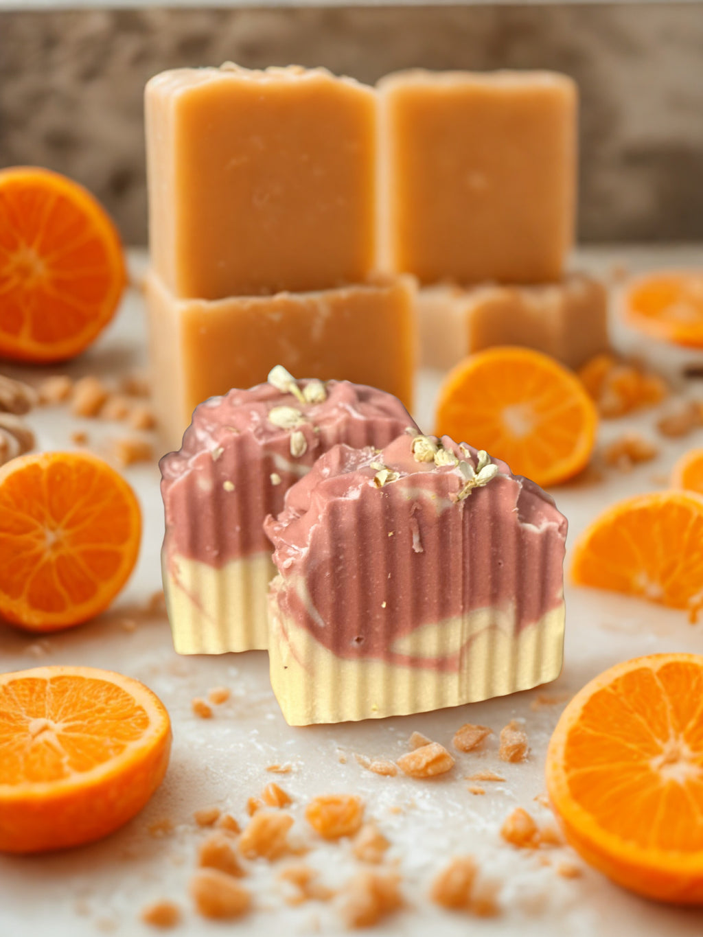 Orange Bergamot Handmade Soap Bar