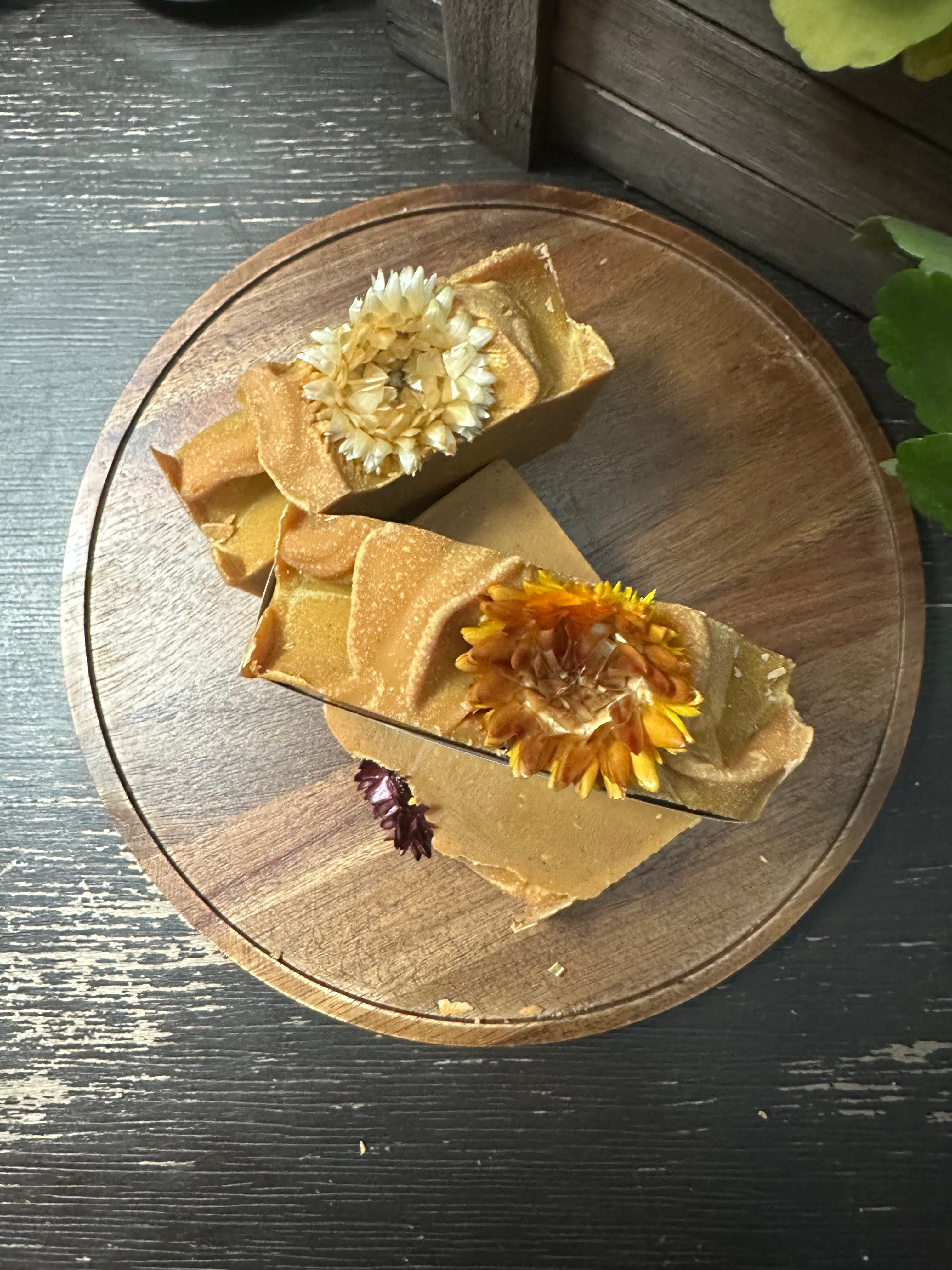 Turmeric + Carrot Glow Handmade Soap Bar - Unscented