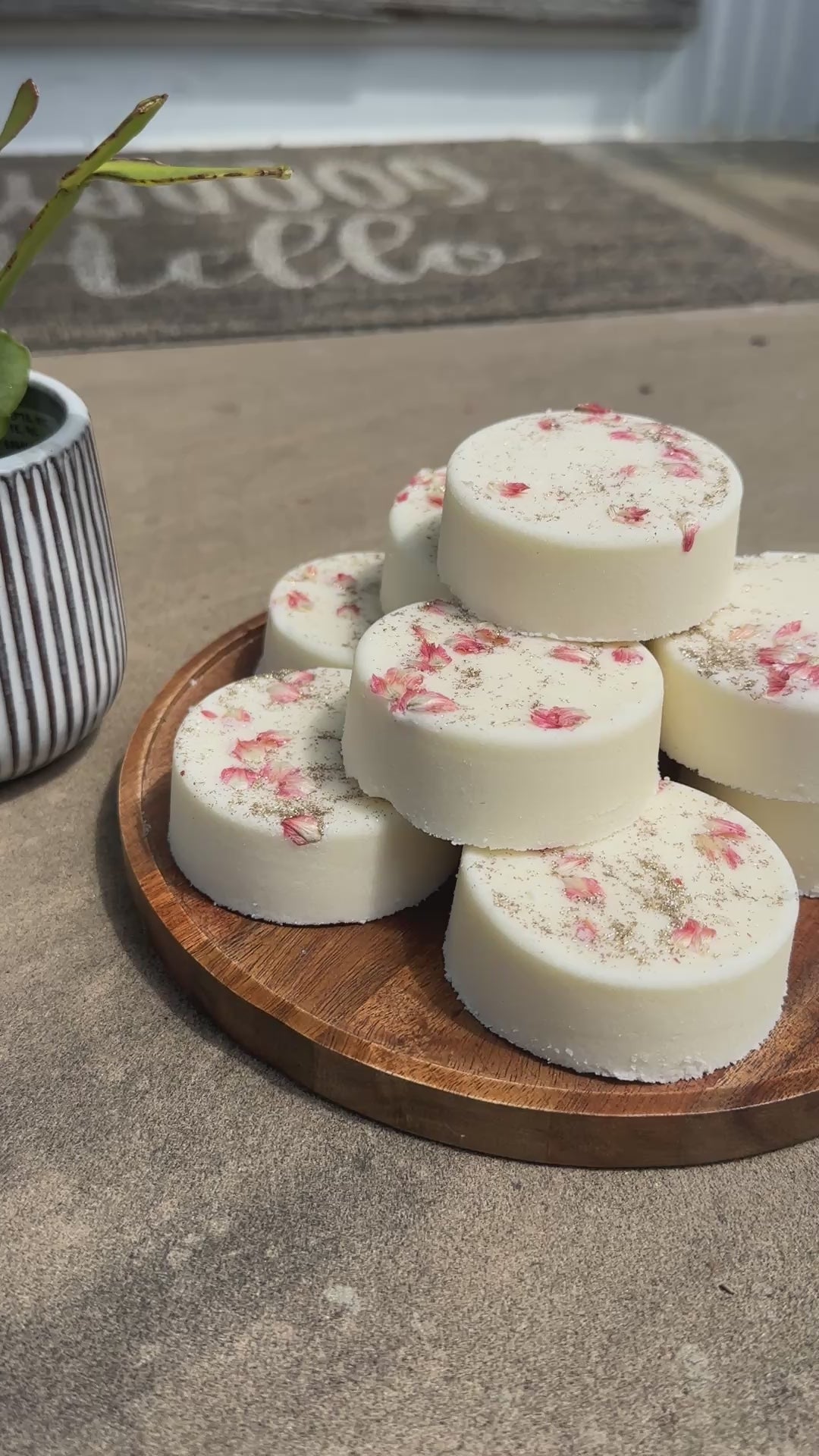 Morning Meditation Handmade Coconut Milk Bath Truffle